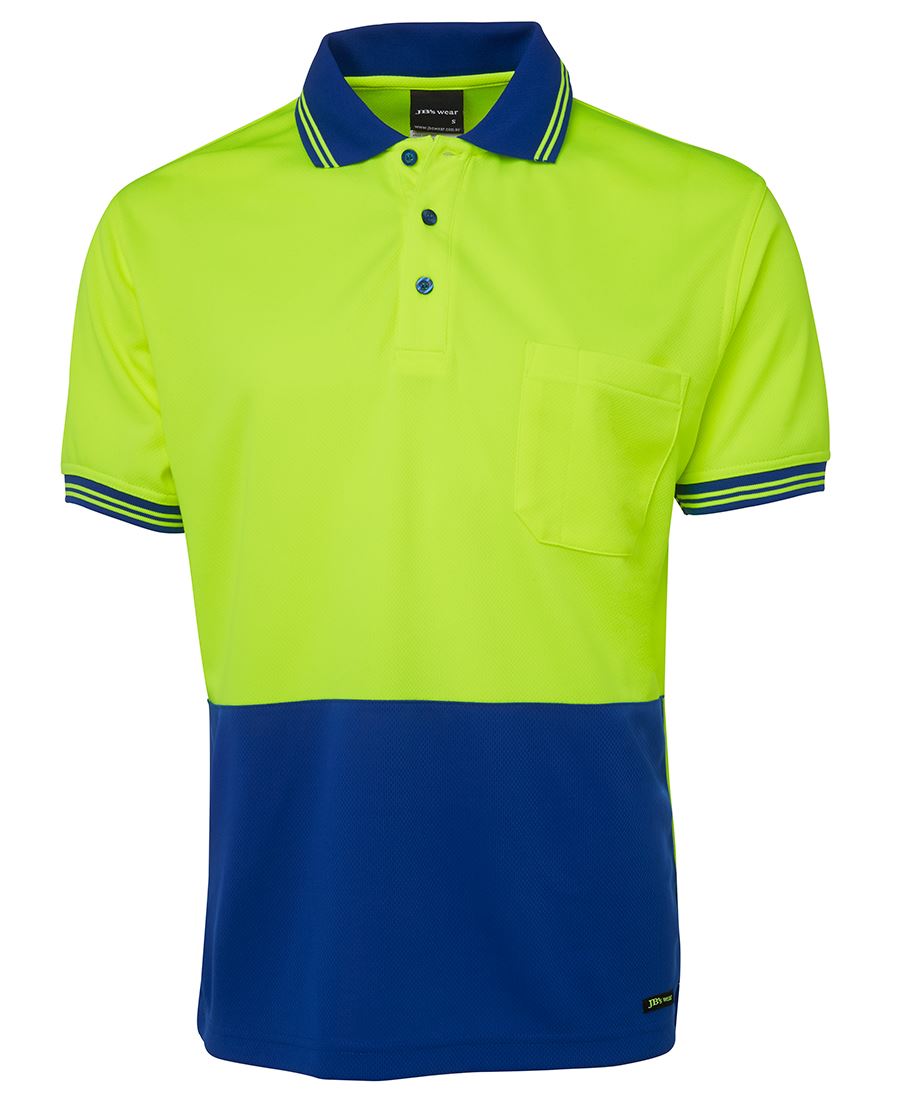 6HVPS - JB's Hi Vis S/S TRAD POLO - UNBRANDED