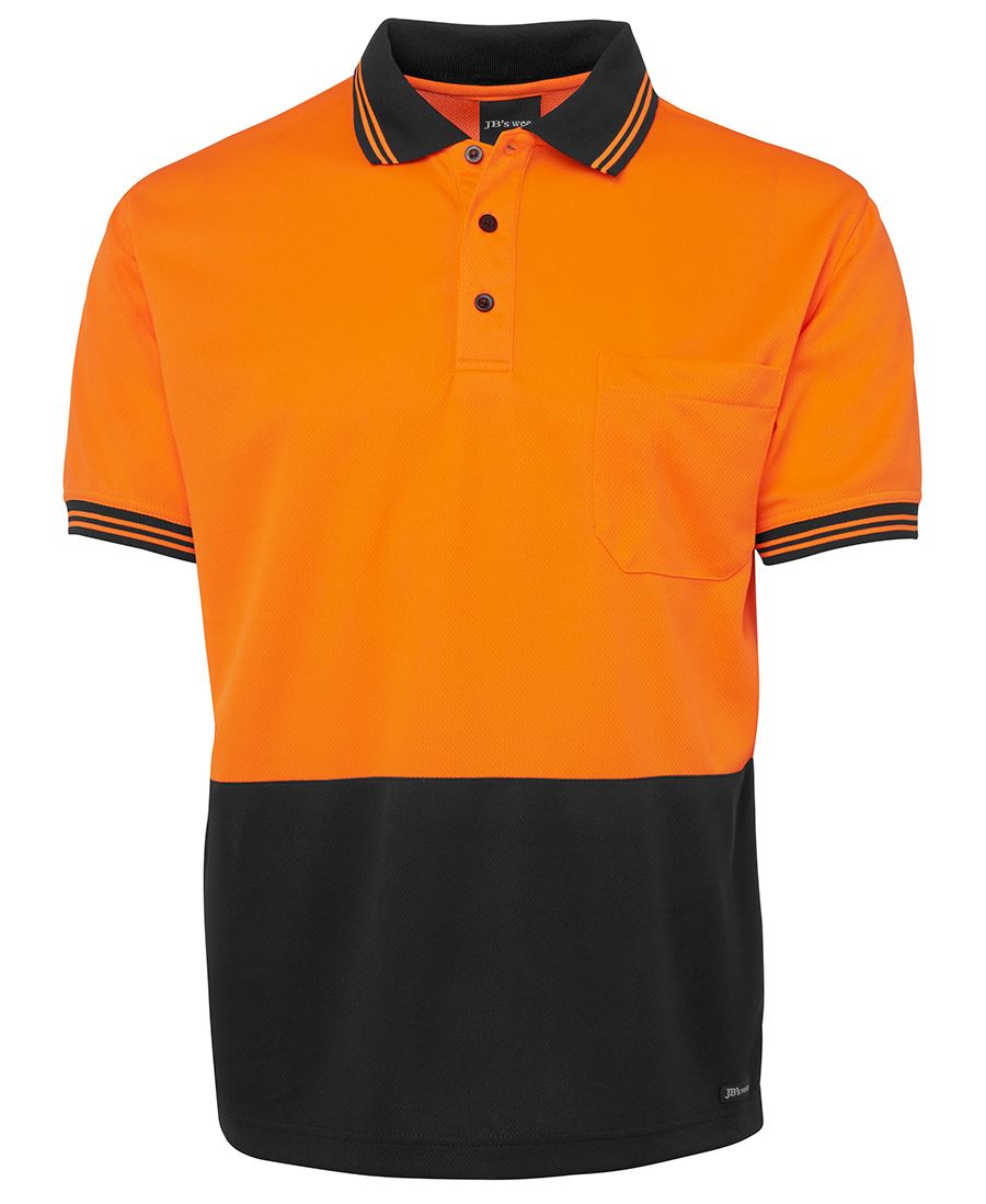 6HVPS - JB's Hi Vis S/S TRAD POLO - UNBRANDED