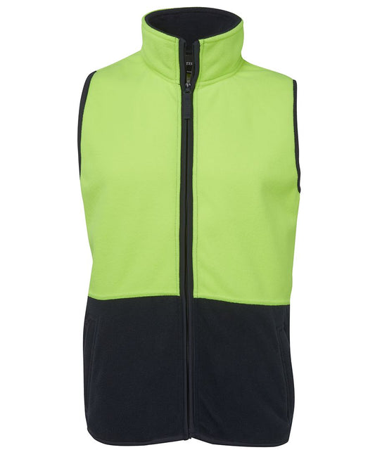 6HVPV - JB's Hi Vis POLAR VEST - UNBRANDED
