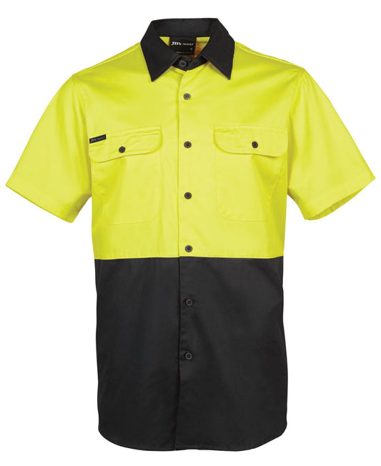 6HWSS - JB's Hi Vis S/S 150G SHIRT  - UNBRANDED