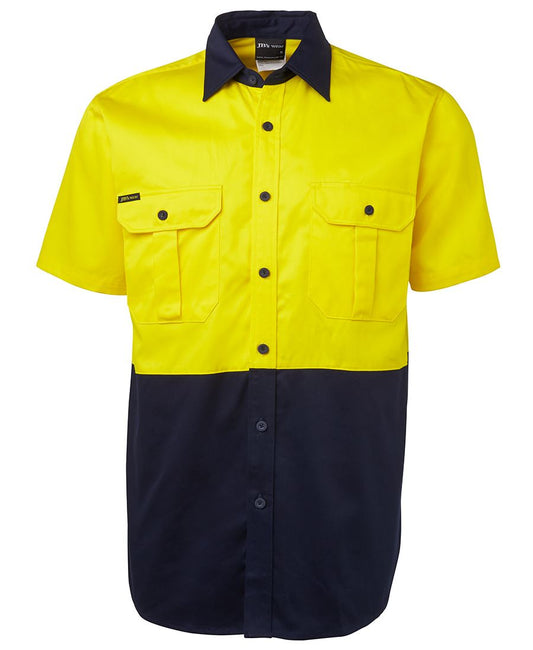 6HWS - JB's Hi Vis S/S 190G SHIRT   - UNBRANDED