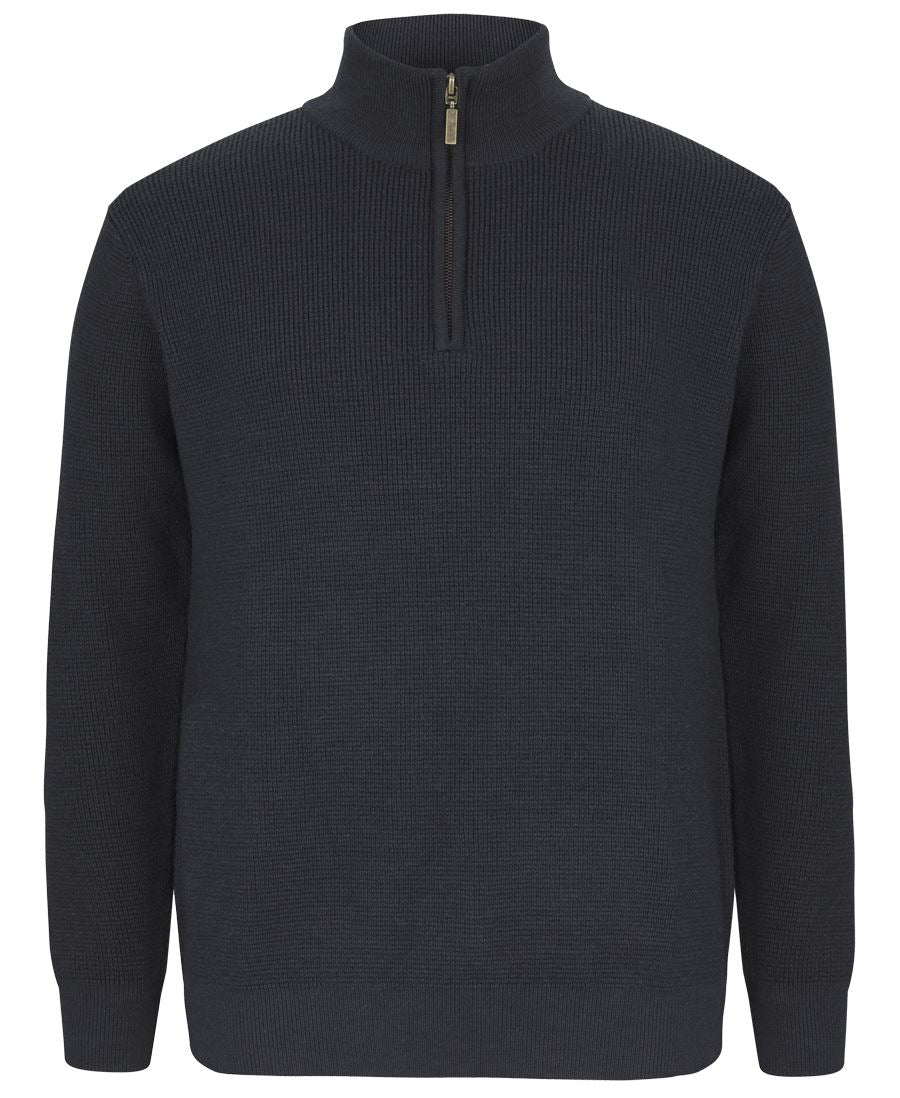 6JCZ - JB's CHUNKY 1/2 ZIP JUMPER   - UNBRANDED