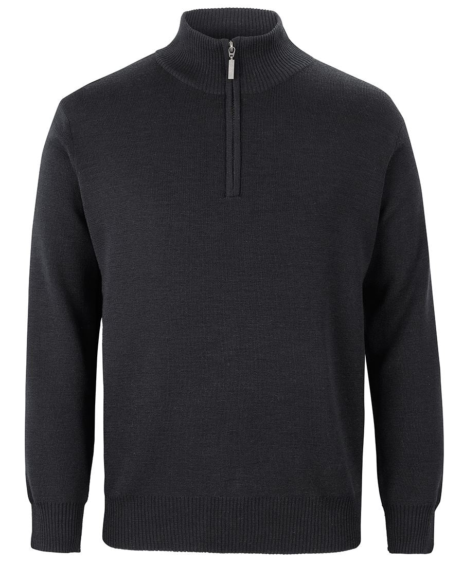 6JHZ - JB's MENS CORPORATE 1/2 ZIP JUMPER   - UNBRANDED