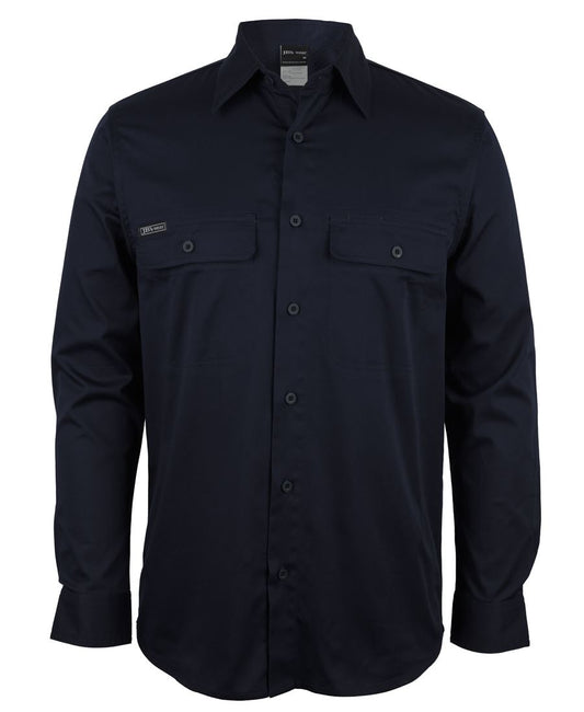 6WLSS - JB's L/S STRETCH WORK SHIRT   - UNBRANDED