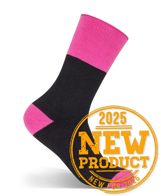 6WWS3 - JB's LADIES WORK SOCK 3 PACKMID   - UNBRANDED