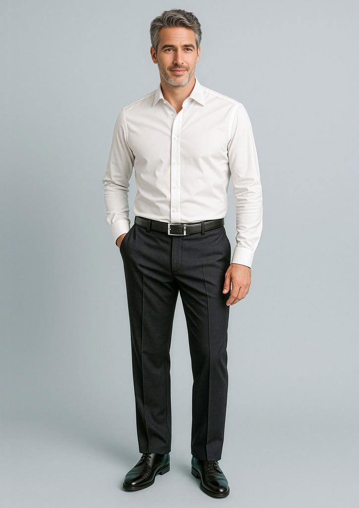 70114S - Mens Cool Stretch Adjustable Waist Pant (Stout) - UNBRANDED