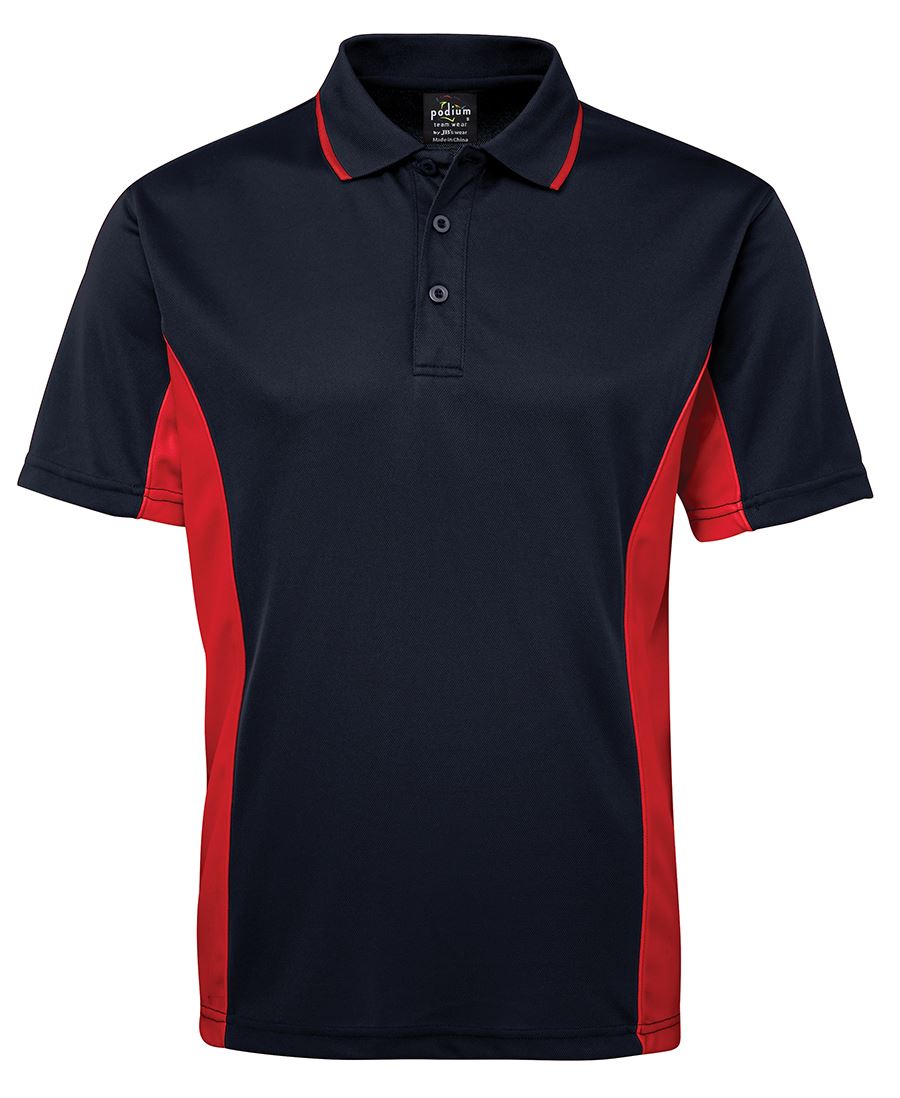 7PP - PODIUM C/TRAST POLO - UNBRANDED