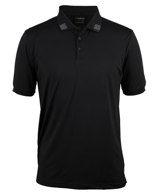7S4P - PODIUM 4 STRIPE S/S STRETCH POLO   - UNBRANDED