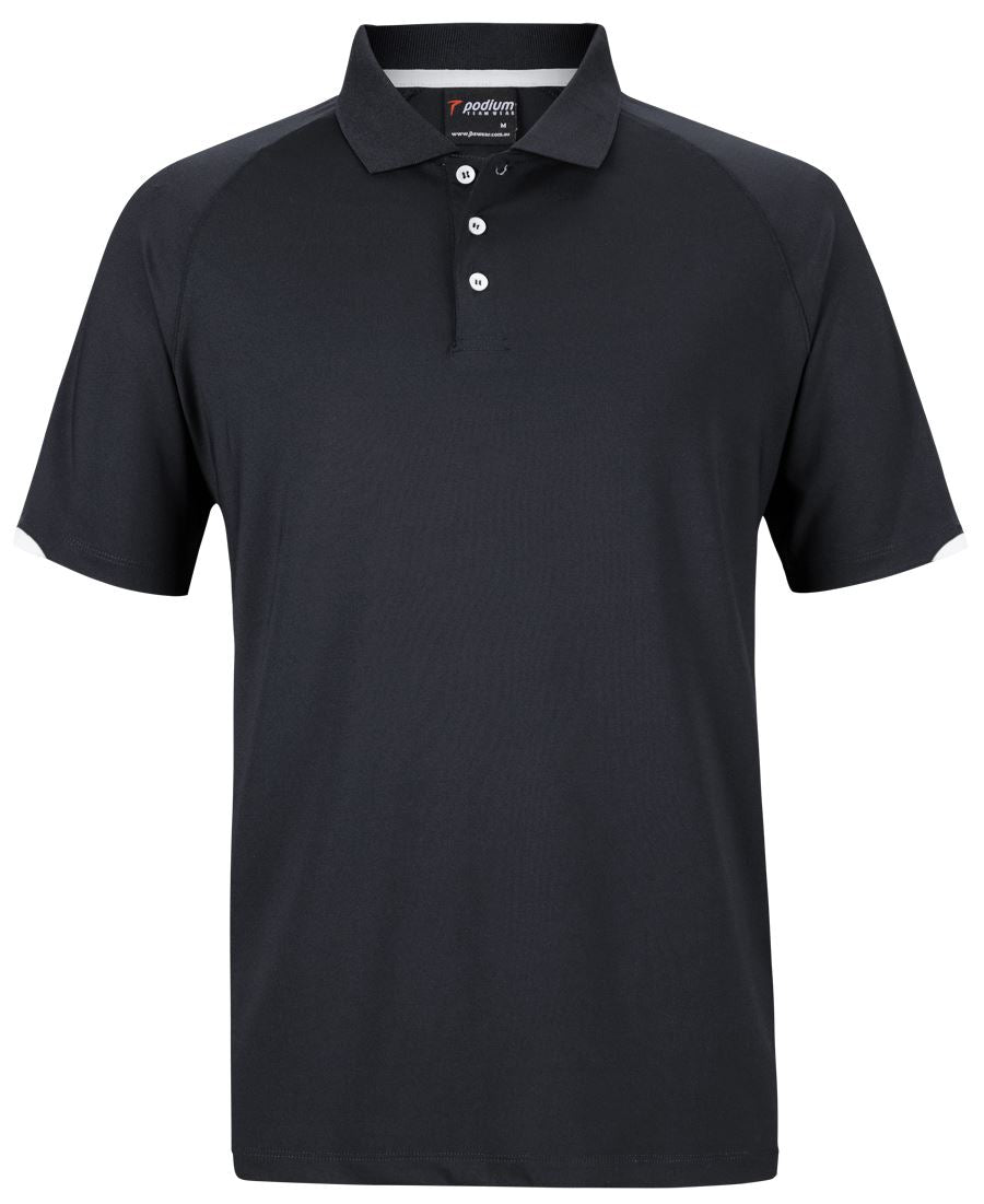 7STC - PODIUM CONTRAST STRETCH POLO - UNBRANDED