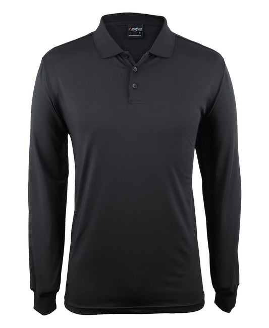 7STL - PODIUM L/S STRETCH POLO   - UNBRANDED
