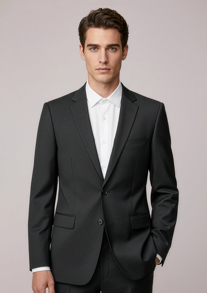 80717 - Mens Siena 2 Button Jacket - UNBRANDED