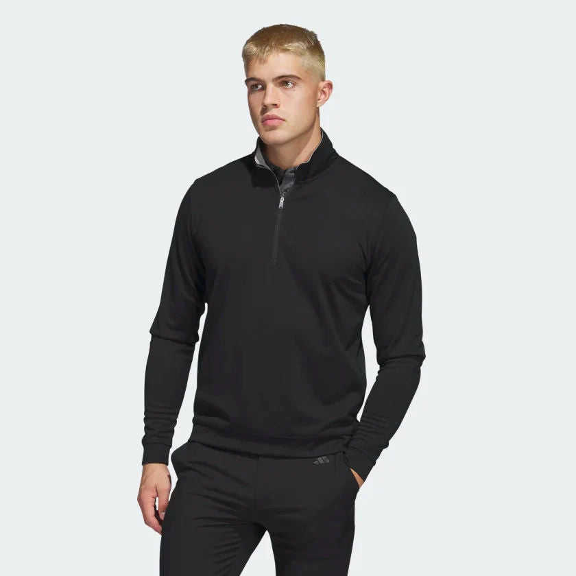A233 - Adidas Mens Elevate Quarter Zip Pullover - UNBRANDED