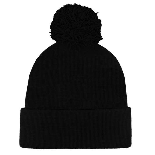 B1900 - B1900 Headwear24 Cuffed Knitted Pom Pom Beanie - UNBRANDED
