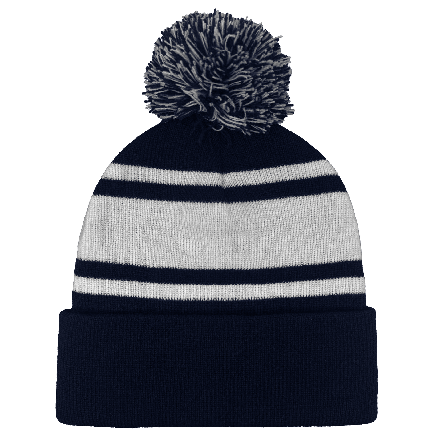 B1900 - B1900 Headwear24 Cuffed Knitted Pom Pom Beanie - UNBRANDED