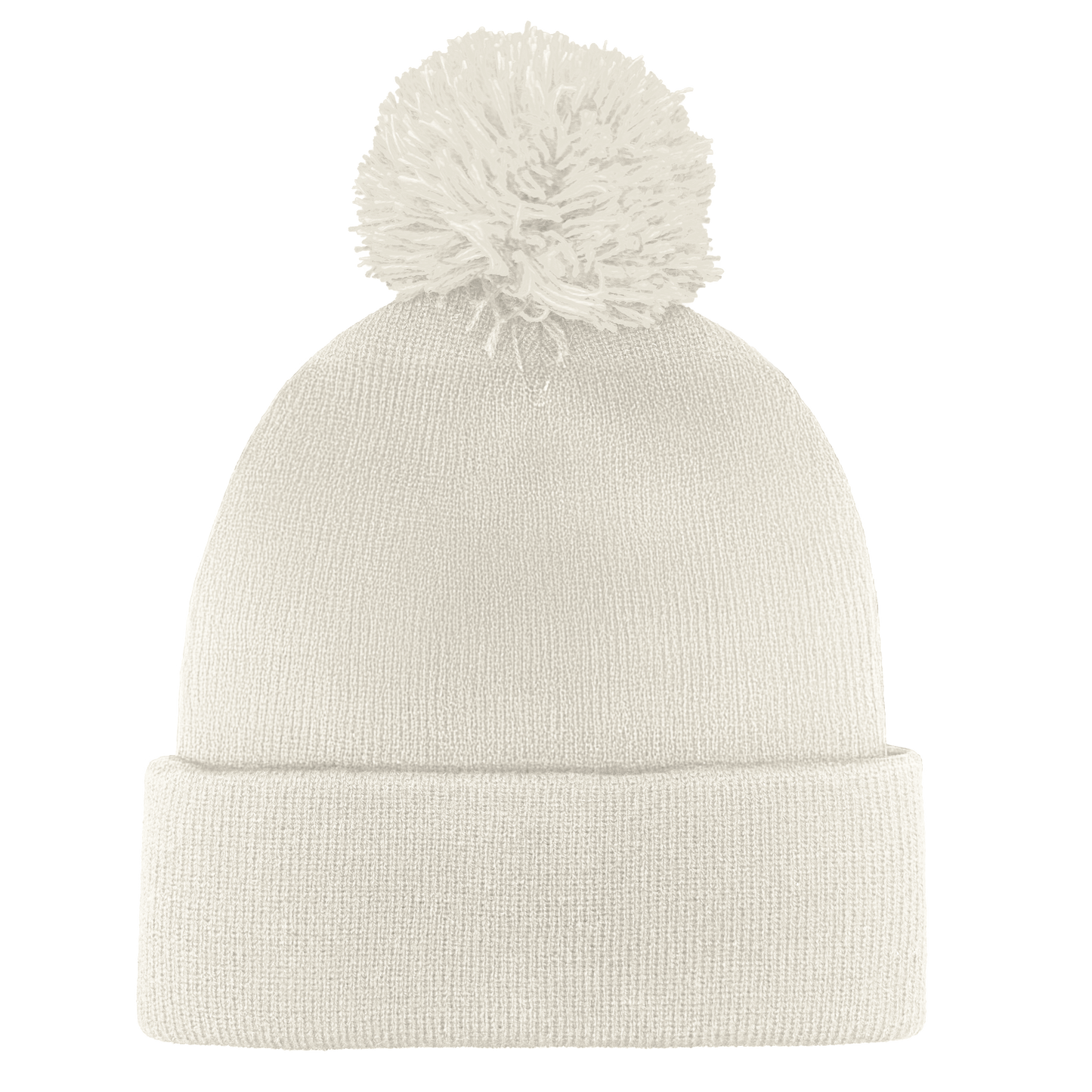 B1900 - B1900 Headwear24 Cuffed Knitted Pom Pom Beanie - UNBRANDED