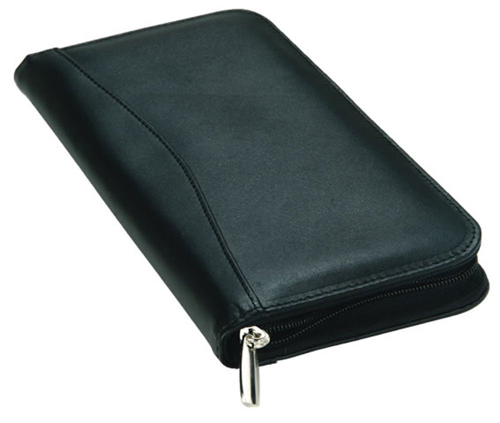 B253 - Leather Travel Wallet - UNBRANDED