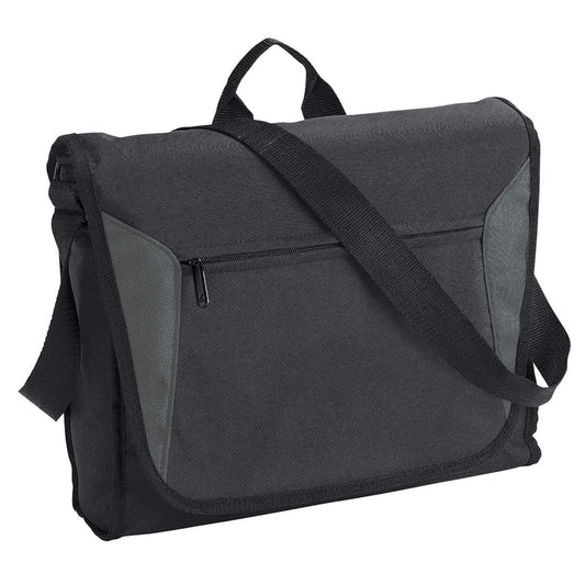 B386 - Platform Flap Satchel - UNBRANDED