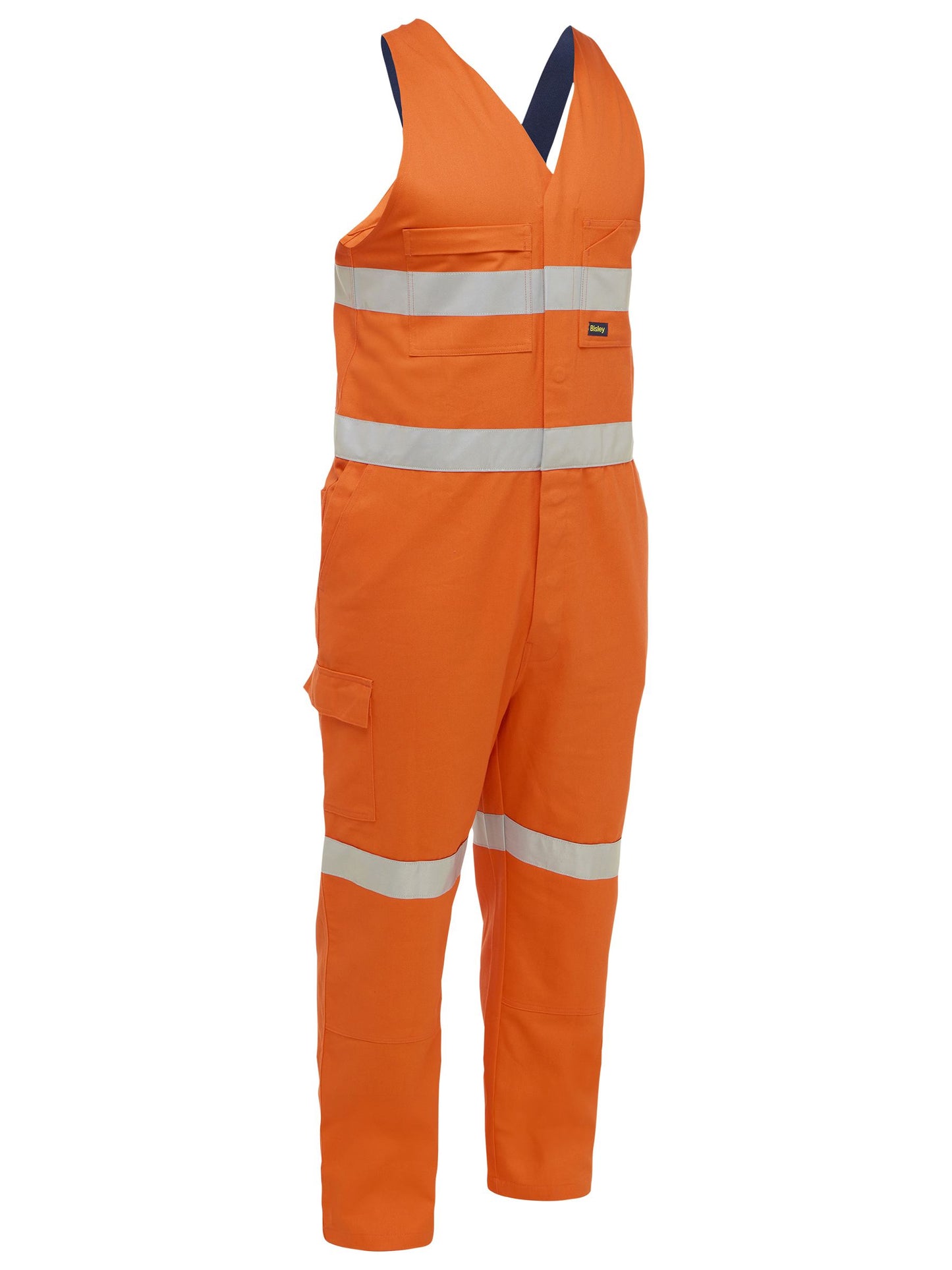 BAB0355T - Taped Hi Vis Action Back Overall - UNBRANDED