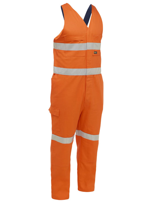 BAB0355T - Taped Hi Vis Action Back Overall - UNBRANDED