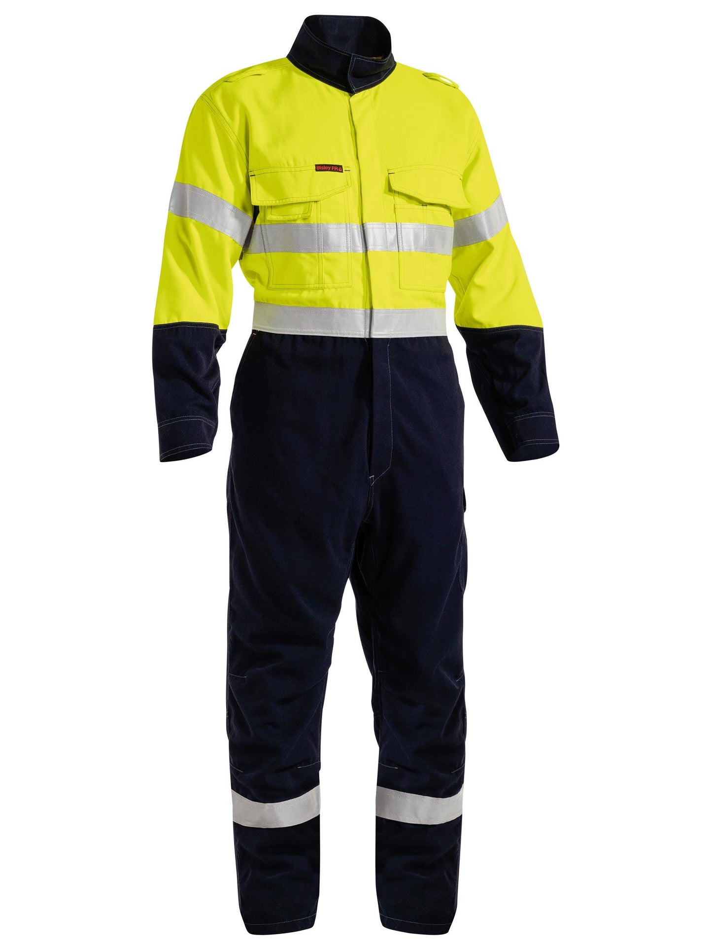 BC8086T - TenCate Tecasafe® Plus 700 Taped Hi Vis FR Vented Coverall - UNBRANDED