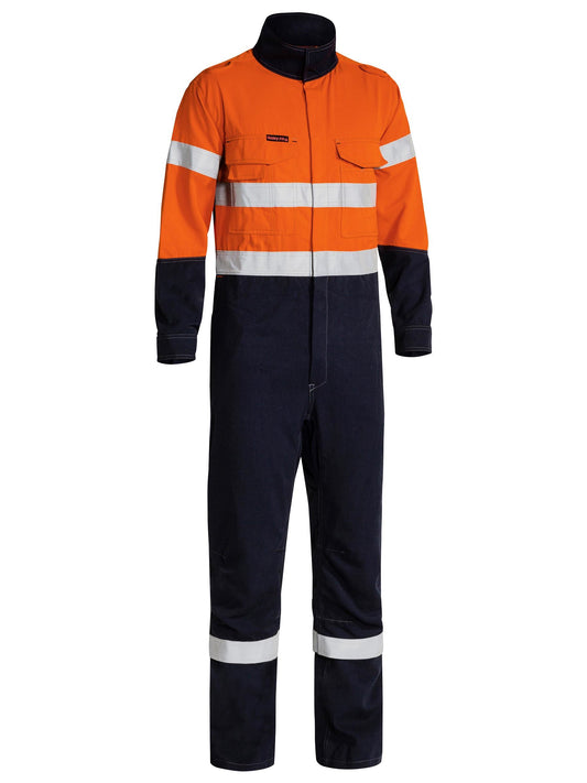 BC8086T - TenCate Tecasafe® Plus 700 Taped Hi Vis FR Vented Coverall - UNBRANDED