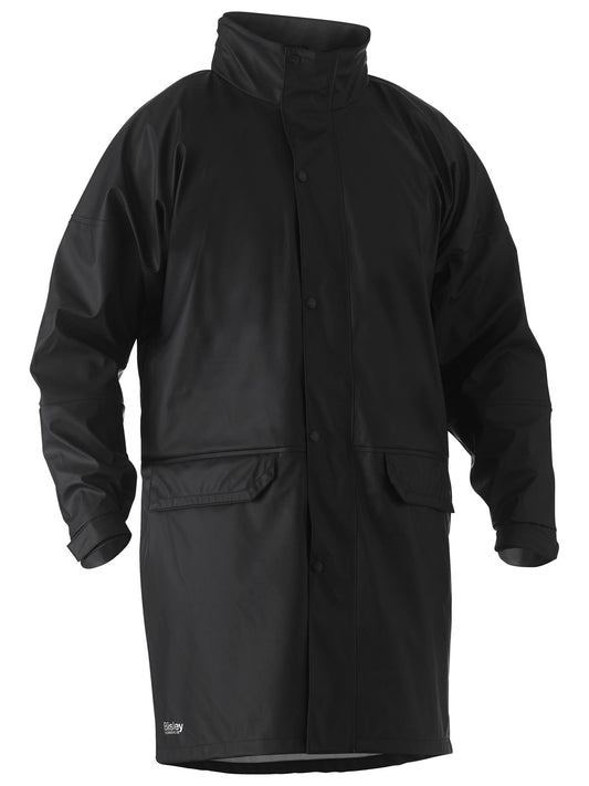 BJ6835 - Stretch PU Rain Coat - UNBRANDED