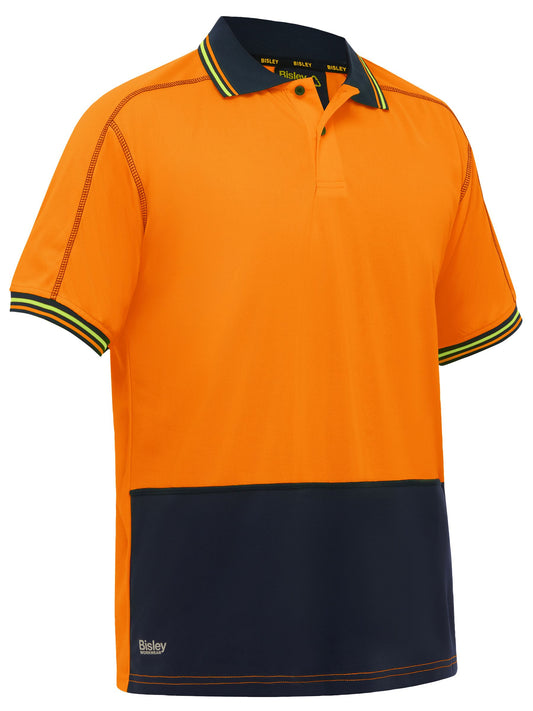 BK1219 - Hi Vis Polyester Mesh Polo - UNBRANDED