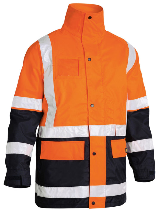 BK6975 - Taped 5 In 1 Rain Jacket - UNBRANDED
