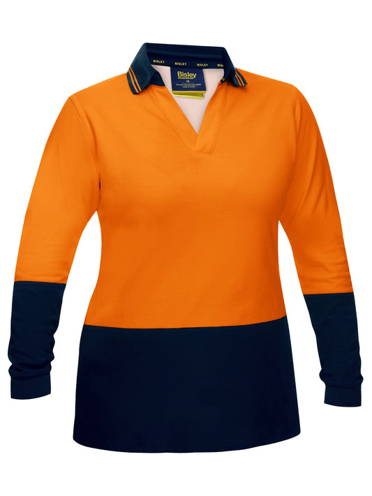 BKL6234 - Women's Hi Vis V-Neck Polo - UNBRANDED
