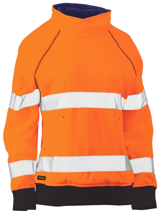 BKL6818T - Women's Taped Hi Vis Fleece Jumper - UNBRANDED