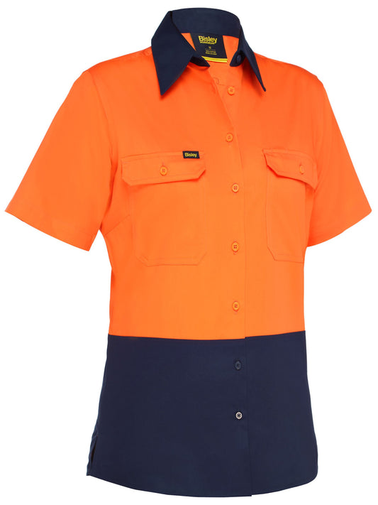 BL1895 - Women's Cool Lightweight Hi Vis Drill Shirt - UNBRANDED