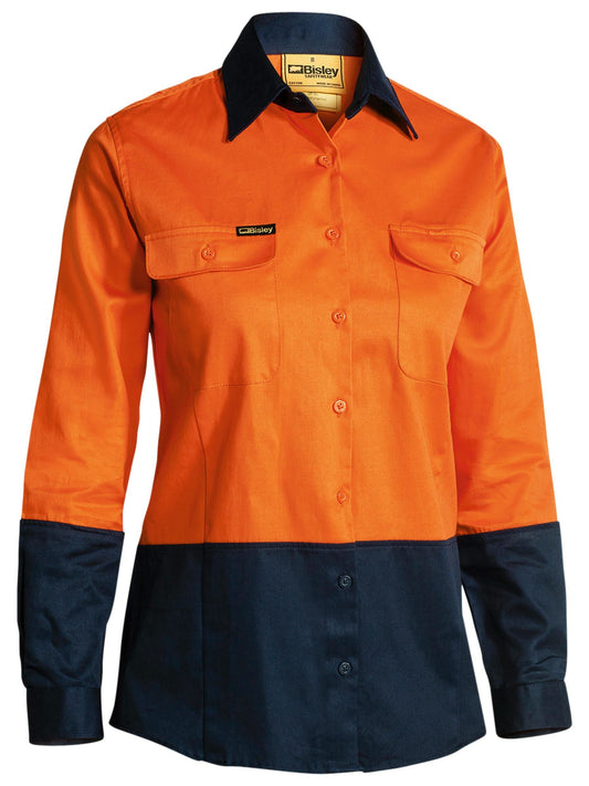BL6267 - Women's Hi Vis Drill Shirt - UNBRANDED