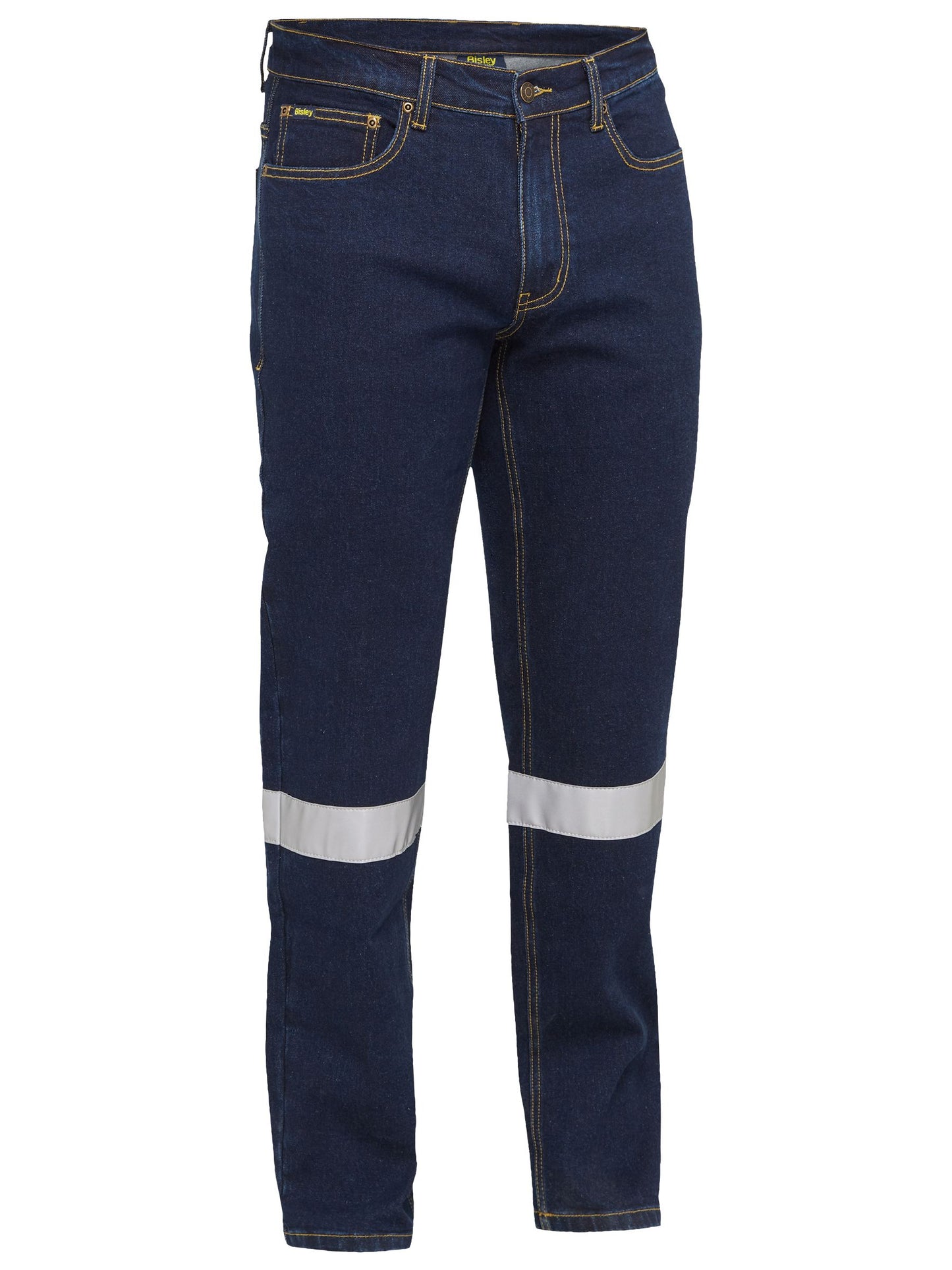 BP6049T - Taped Original Denim Work Jeans - UNBRANDED
