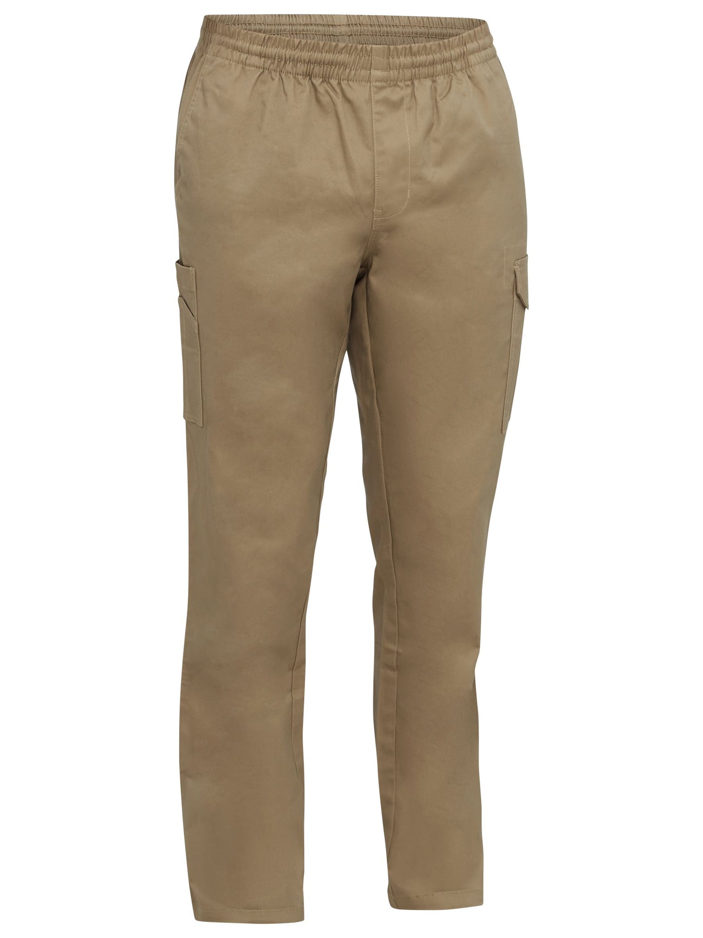 BPC6029 - Stretch Cotton Drill Elastic Waist Cargo Work Pant - UNBRANDED