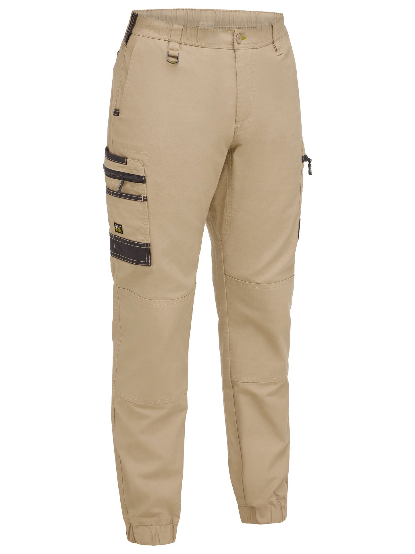 BPC6237 - Flx & Move™ Elastic Waist Cargo Cuffed Pants - UNBRANDED