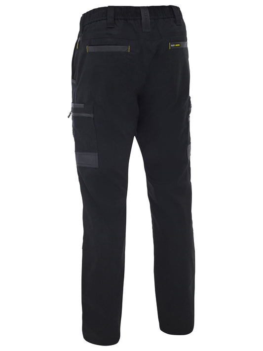 BPC6338 - Flx & Move™ Stretch Canvas Elastic Waist Cargo Pants - UNBRANDED