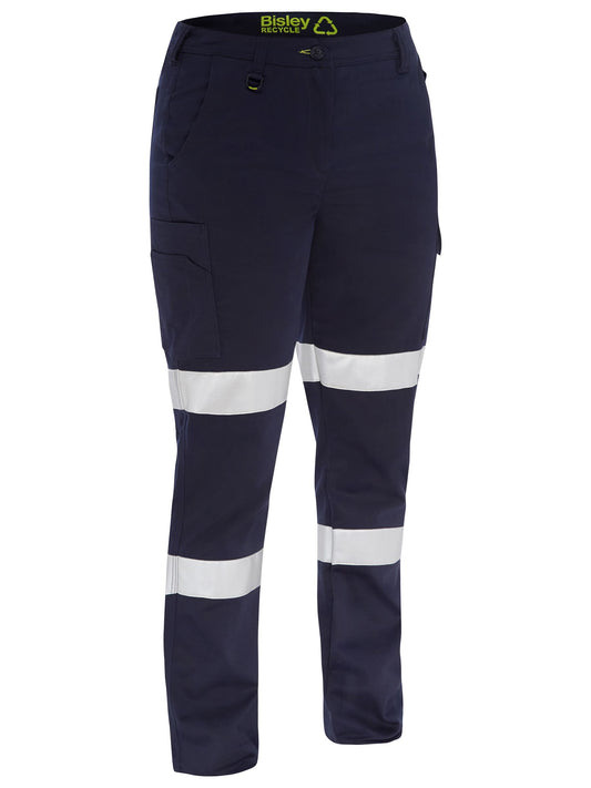 BPCL6088T - Recycle Women's Taped Biomotion Cargo Work Pant - UNBRANDED