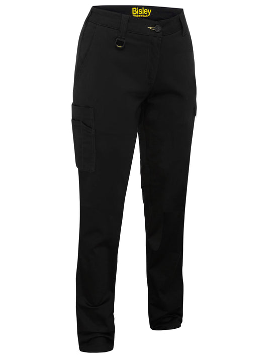 BPLC6008 - Women's Stretch Cotton Cargo Pants - UNBRANDED