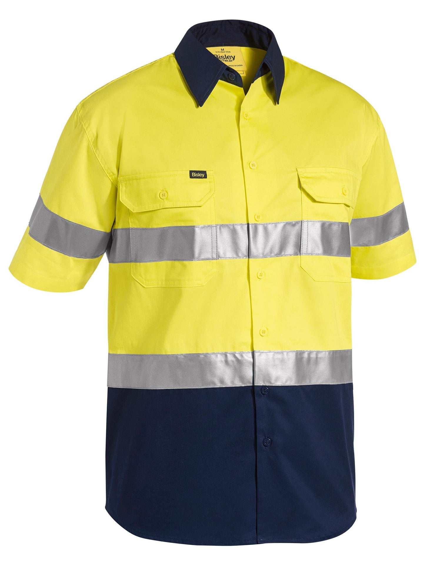 BS1896 - Taped Hi Vis Cool Lightweight Shirt - UNBRANDED
