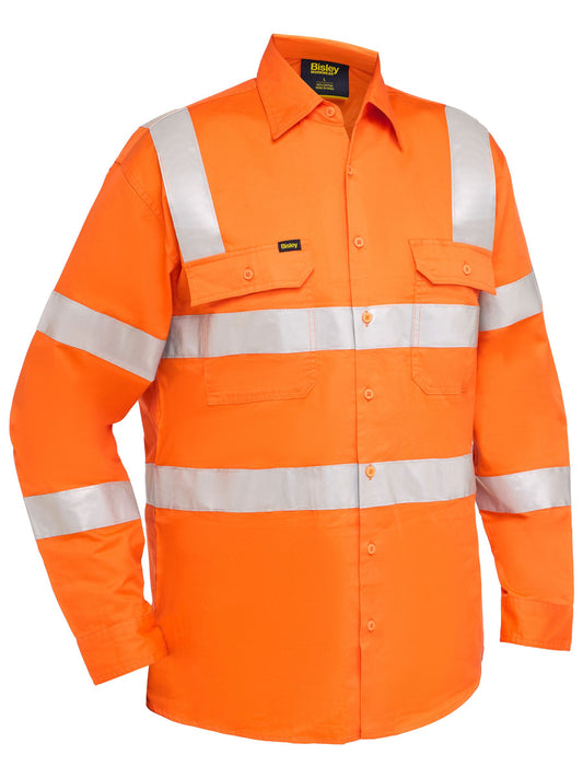 BS6016T - Taped Biomotion Cool Lightweight Hi Vis Shirt - UNBRANDED