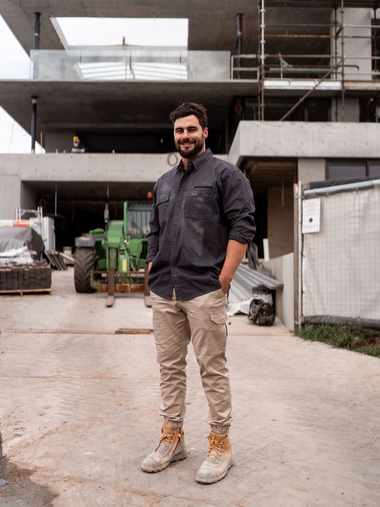 BS6144 - Flx & Move™ Utility Work Shirt - UNBRANDED