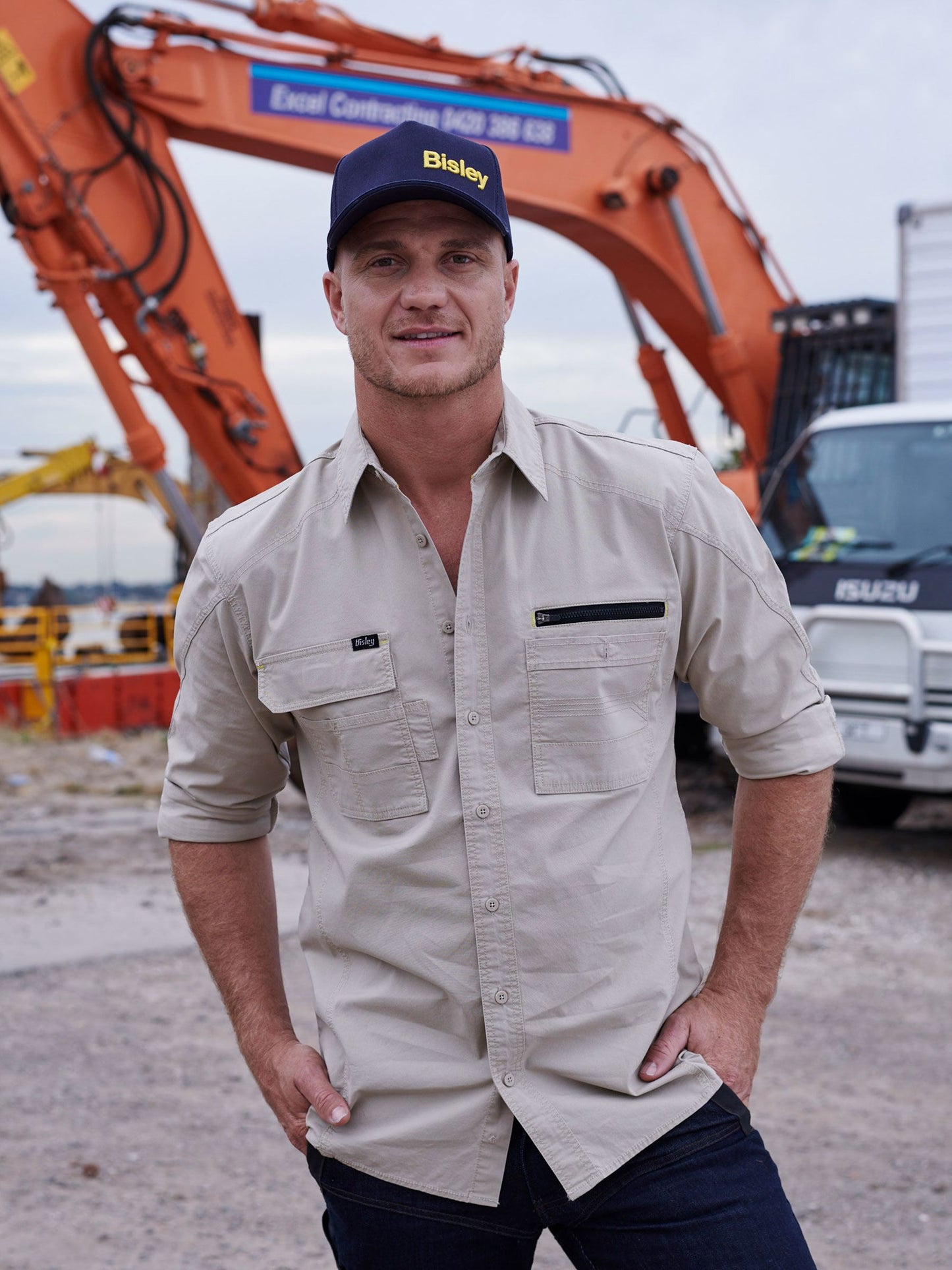 BS6144 - Flx & Move™ Utility Work Shirt - UNBRANDED