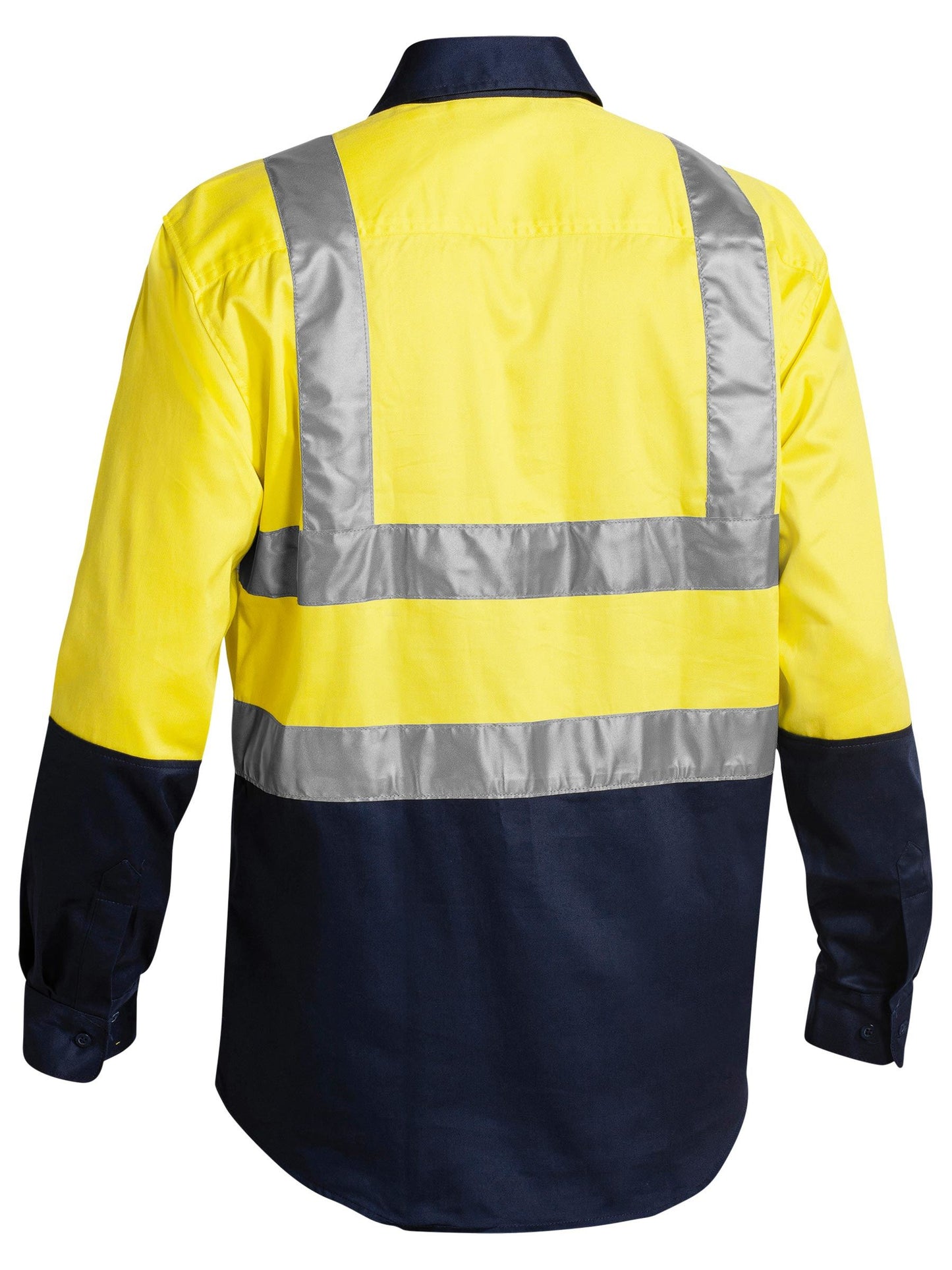 BS6267T - Taped Hi Vis Drill Shirt - UNBRANDED