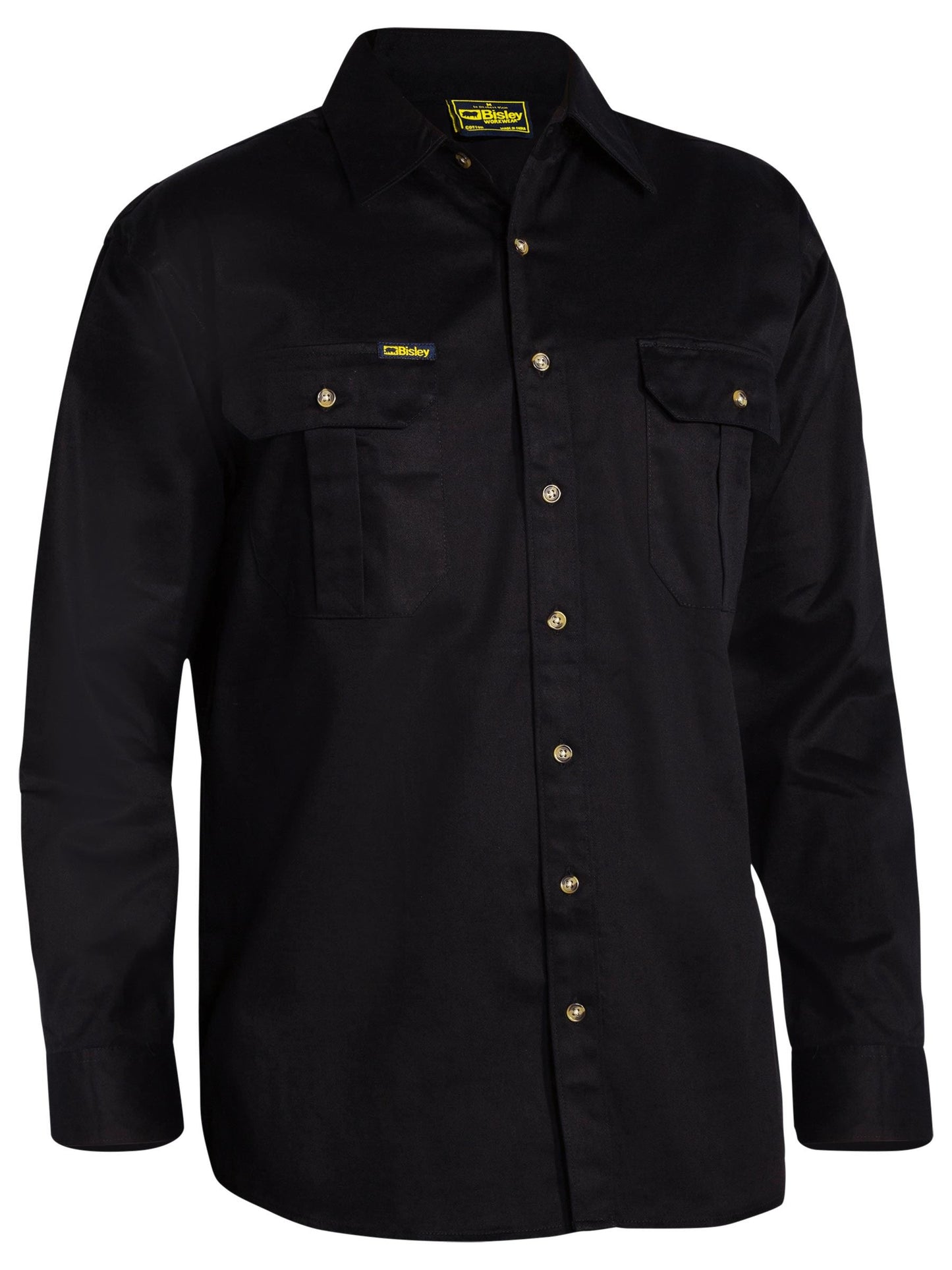 BS6433 - Original Cotton Drill Shirt - Long Sleeve - UNBRANDED