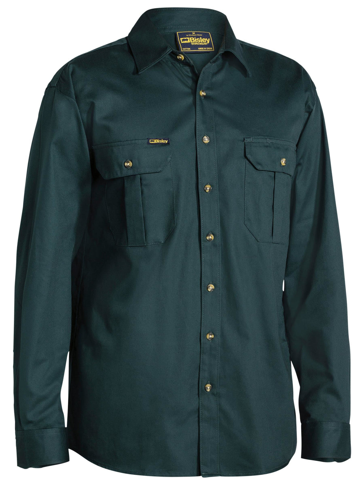 BS6433 - Original Cotton Drill Shirt - Long Sleeve - UNBRANDED