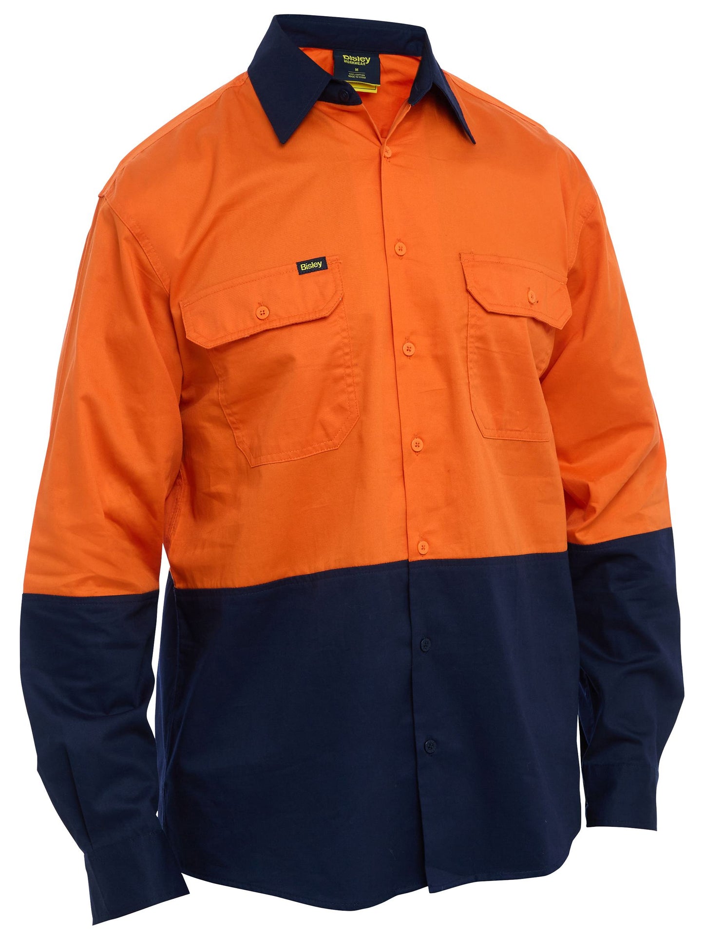 BS6695 - Hi Vis Cool Lightweight Drill Shirt - UNBRANDED