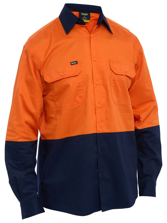 BS6695 - Hi Vis Cool Lightweight Drill Shirt - UNBRANDED