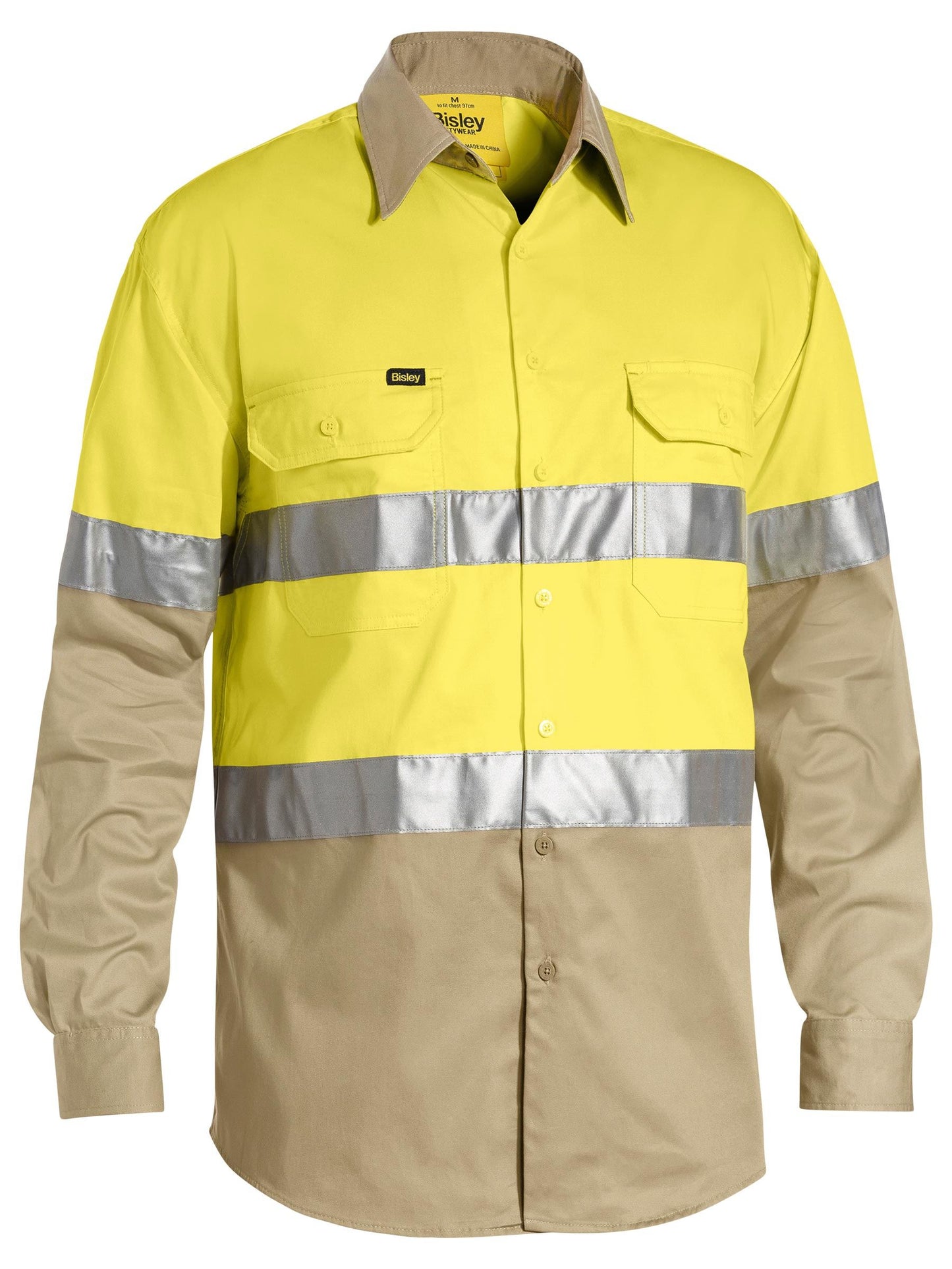 BS6696T - Taped Hi Vis Cool Lightweight Shirt - UNBRANDED