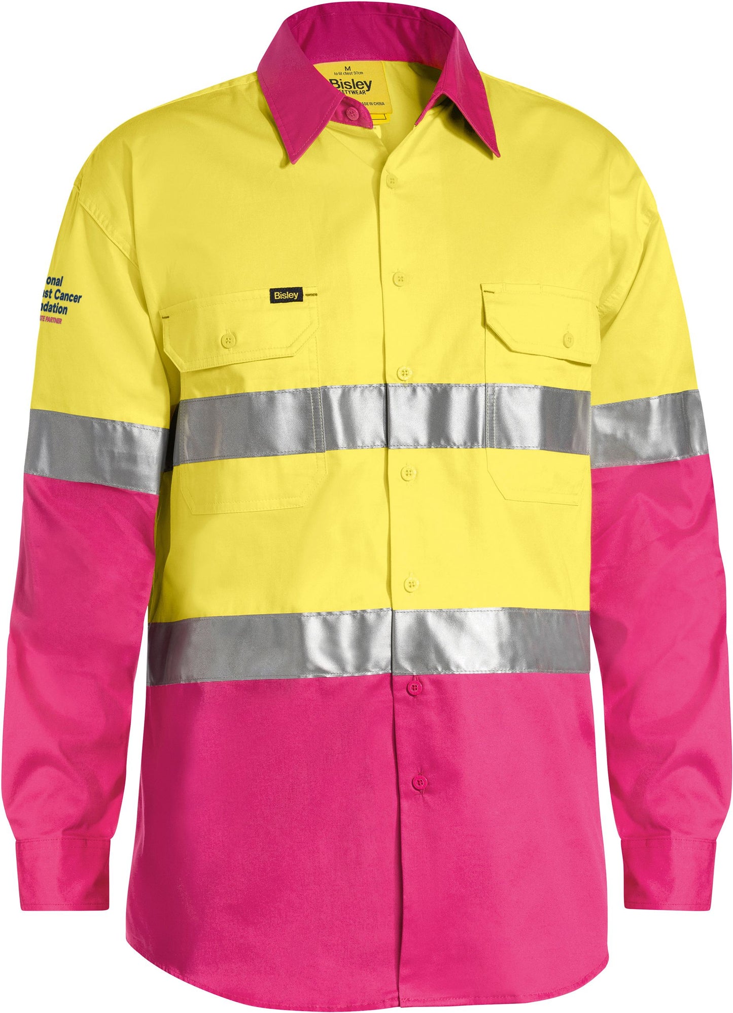 BS6696T - Taped Hi Vis Cool Lightweight Shirt - UNBRANDED
