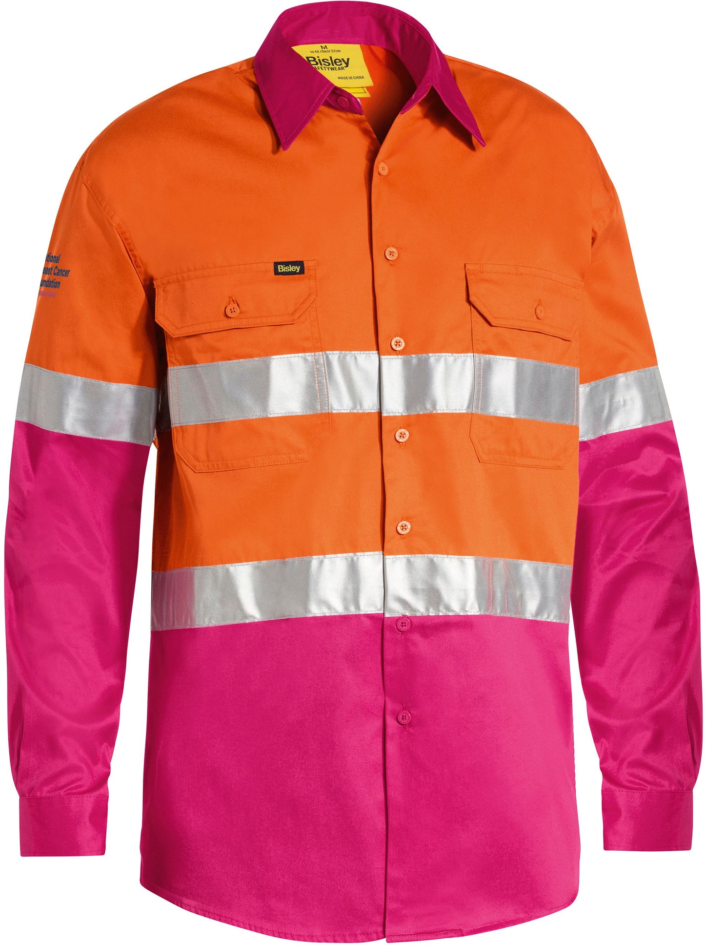 BS6696T - Taped Hi Vis Cool Lightweight Shirt - UNBRANDED